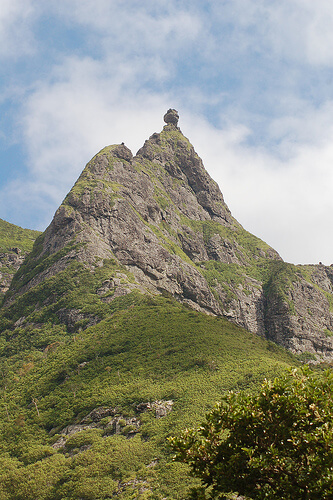 Der zweithöchste Berg der Insel
